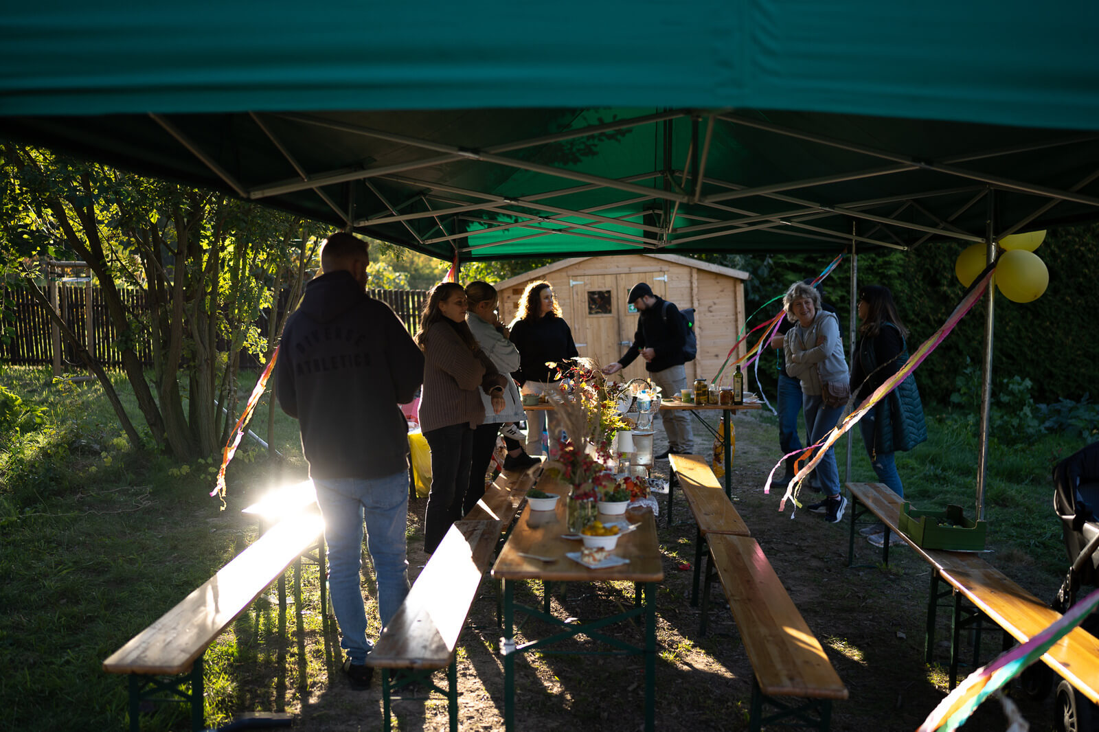 Stół na święcie plonów. fot. Dawid Prząda